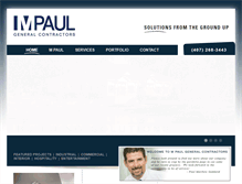 Tablet Screenshot of mpaulgc.com